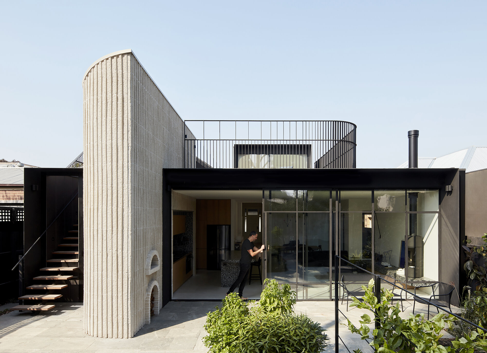 Interior photograph of South Yarra House by Willem-Dirk du Toit